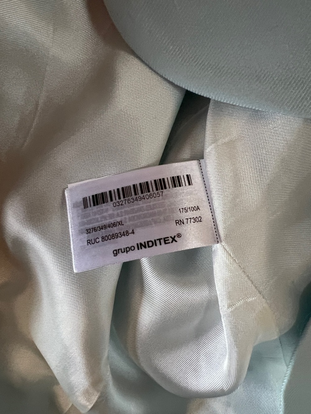 Zara Pastel Blue Single-Breasted Blazer - Picture 7 of 11